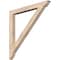 Ekena Millwork Traditional Traditional Smooth Bracket, Douglas Fir, 3 1/2"W x 40"D x 40"H BKT04X40X40TRA01SDF - alternate 1